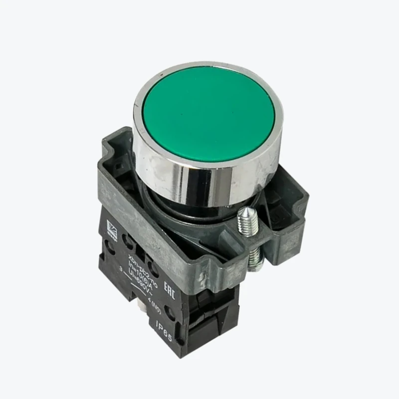 Buton de comanda BA31 verde IP65 NO EKF-1