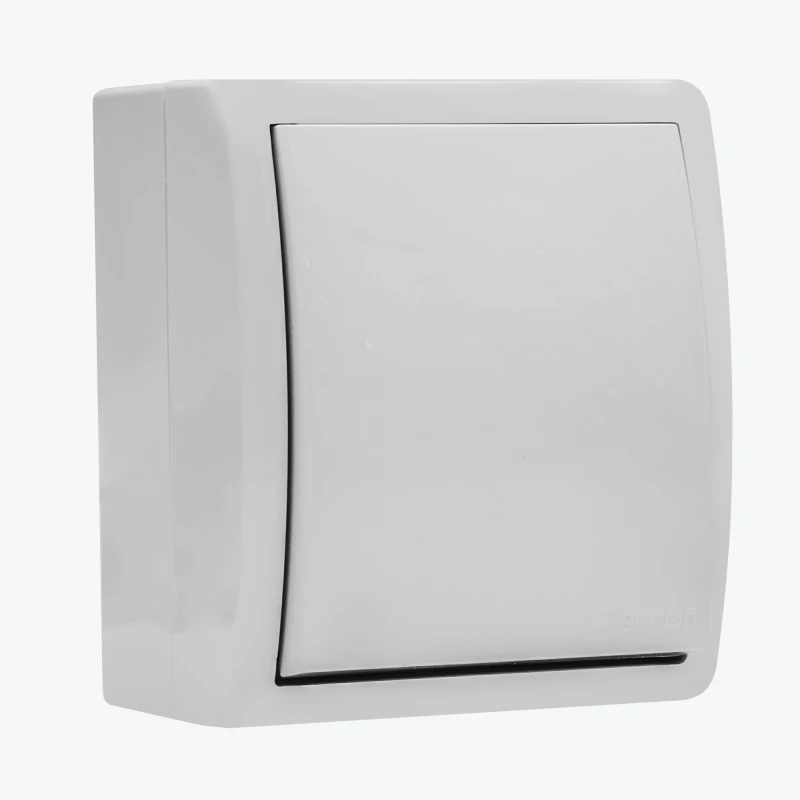 Intrerupator unitar exterior IP54 alb AQUA 1594101-030 SIMON 15-1