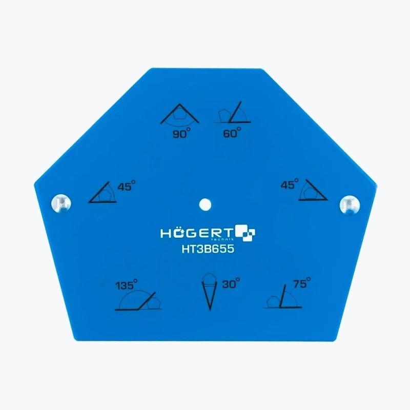 Magnet hexagonal pentru lucrari de sudura, 120*90*18 HT3B656 HOEGERT-1