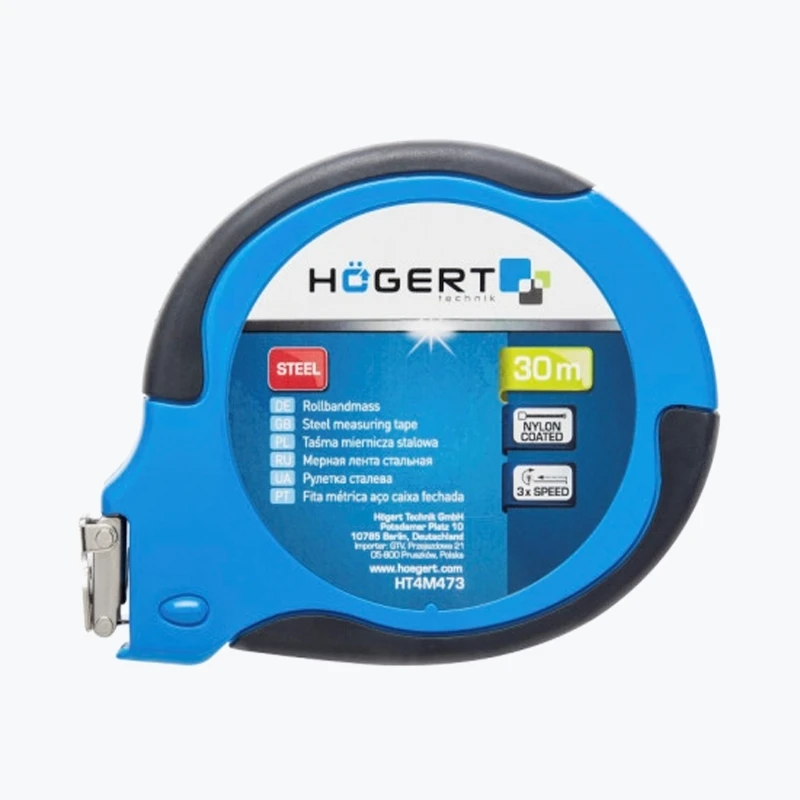 Рулетка 30 метров HT4M473 HOEGERT-1
