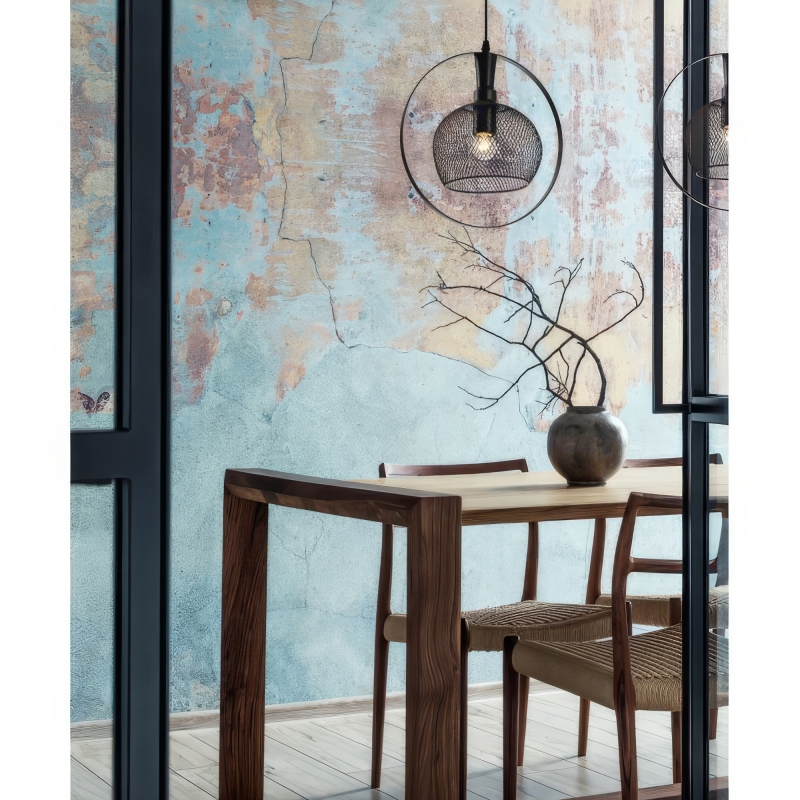 Светильник подвесной XALIS1 7214 1*E27 IP20 D30cm черный OS-XAL1-10-DEC-2