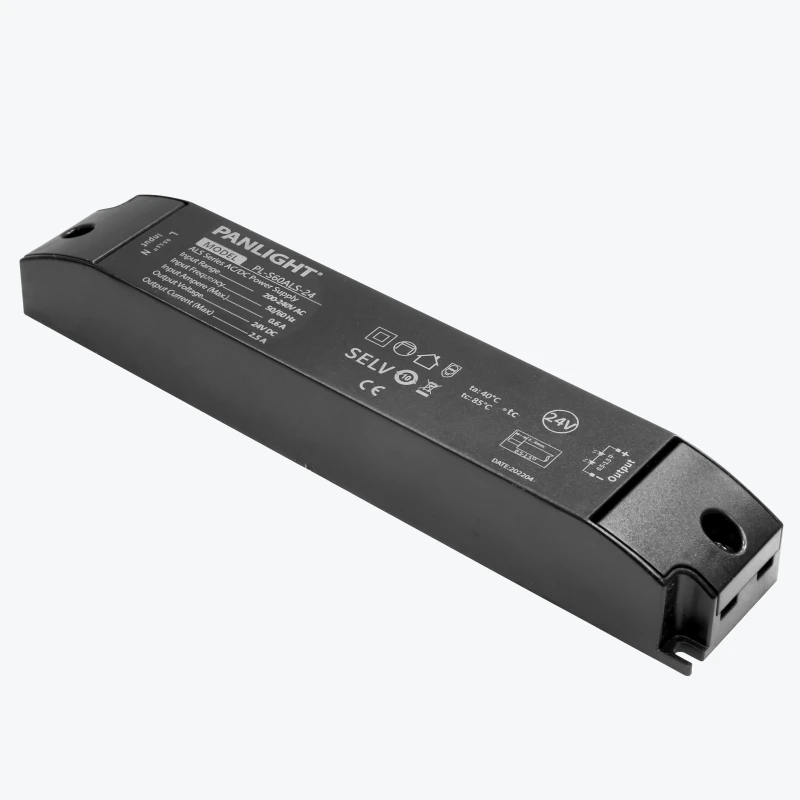 Блок питания для светодиодной ленты LED ALS LINEAR DC24V 2.5A 60W IP44 PL-S60ALS-24 PANLIGHT-1