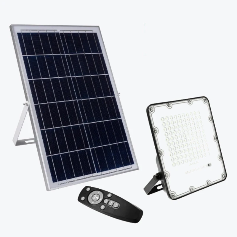 Proiector LED solar cu telecomanda BRAVOS 150W 1500LM IP65 6400K LD-BRAVOS150W-64-1