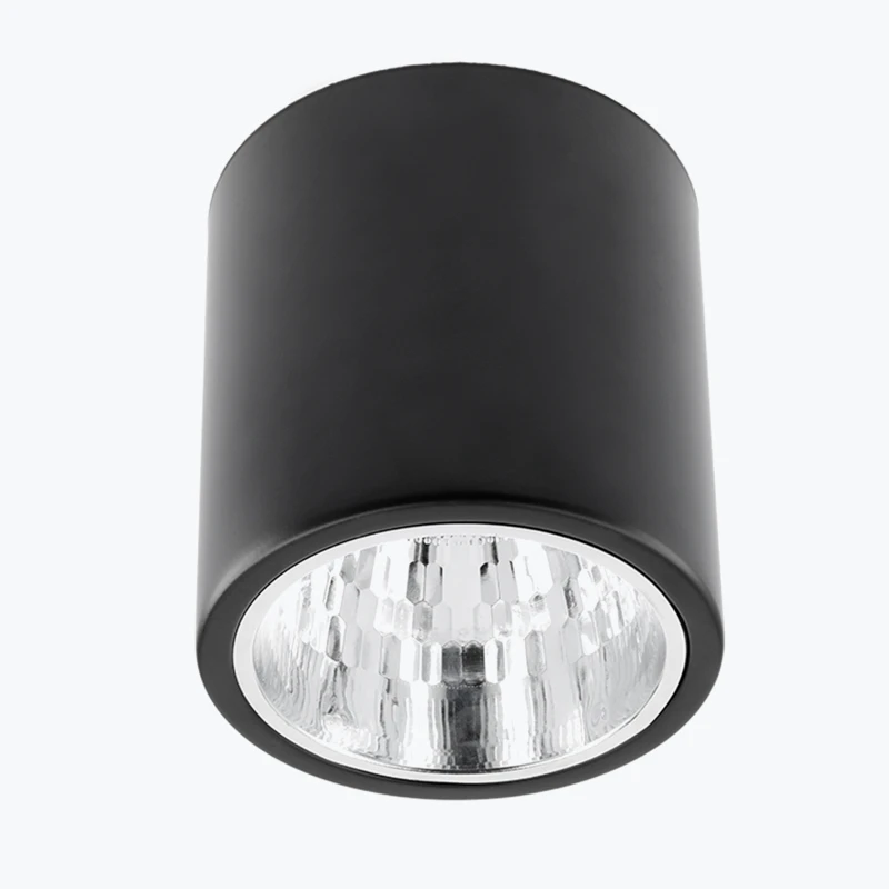 Потолочный светильник LED DRAGO max 60W E27 148mm IP20 круглый черный OS-DRAGO14-00-1