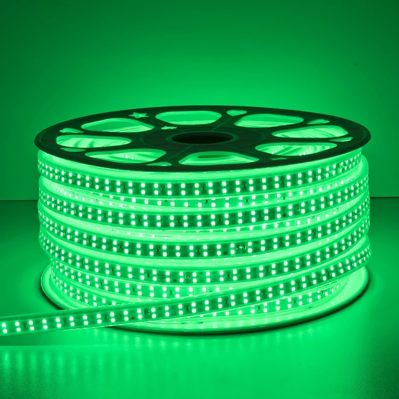 Banda LED  220V  SMD2835A  7.5W  IP68 (Verde)-2