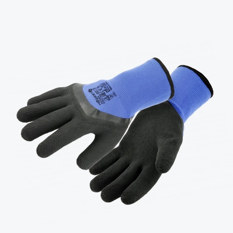 Manusi de lucru ZICHER cu latex albastre, mar.10 HT5K768-10 HOEGERT-1