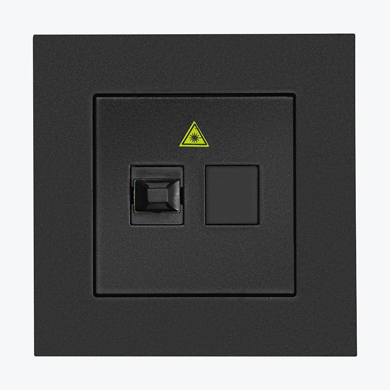 Priza unitara fibra optica SC/APC negru mat TGS1.01/149 SIMON 55-2