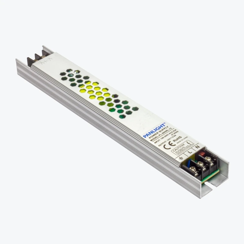 Блок питания для светодиодной ленты SLIM LINEAR DC12V 5A 60W IP20 PL-S60WL-12 PANLIGHT-1