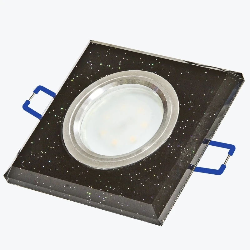 Встраиваемый светильник из стекла PL-208BKCH-1