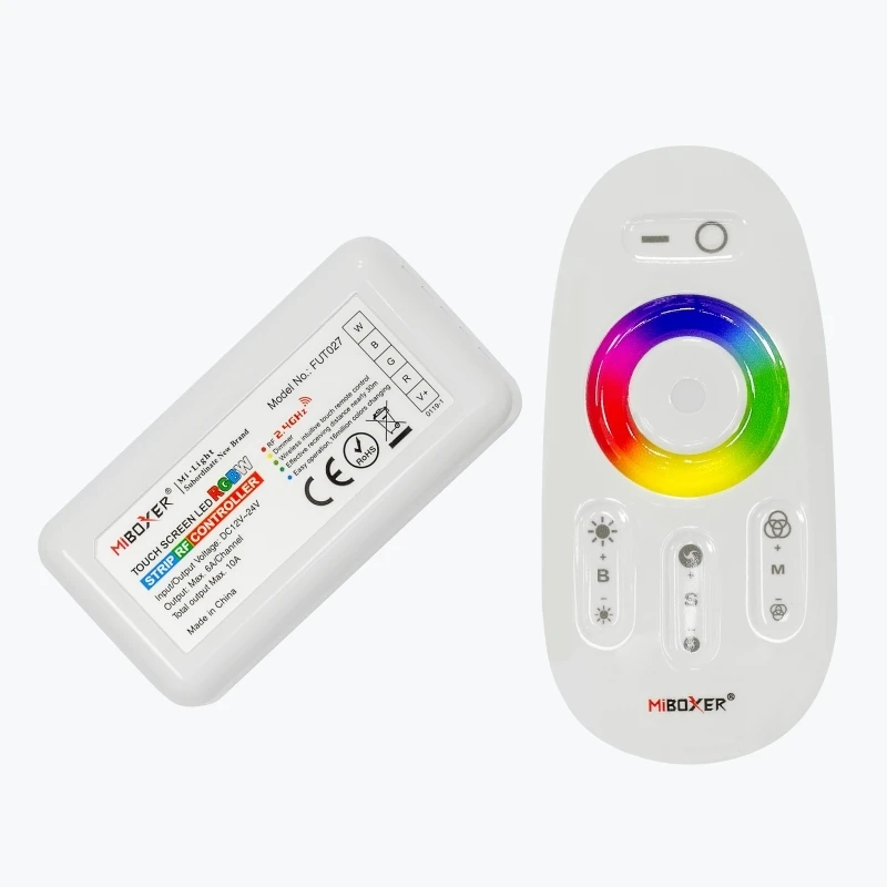 Controller pentru banda LED RGBW MI-Light 2.4GHz cu telecomanda Touch DC12-24V 10A IP20 FUT-027 PANLIGHT-1