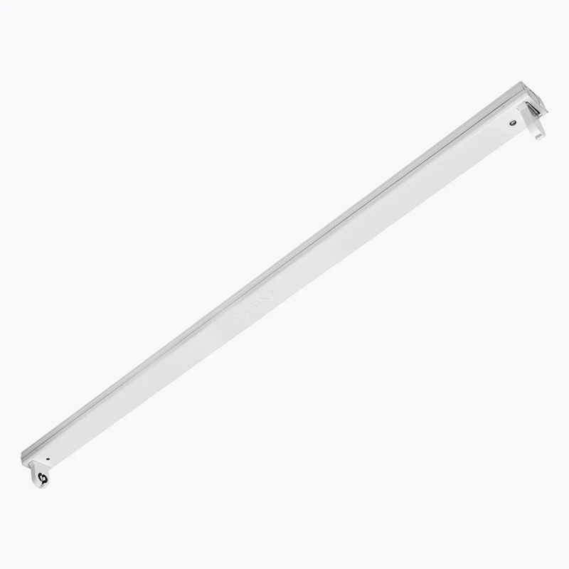 Corp de iluminat exterior G-TECH OSL SLIM-1X120 T8 LED-J G13 IP20 alb GT-OSL1120S-00-1