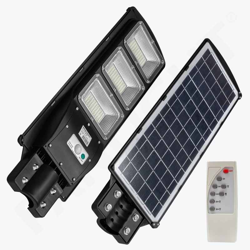 Светодиодный уличный светильник с солнечной панелью 60W IP65 6500K PL-SLS-60CW PANLIGHT-1