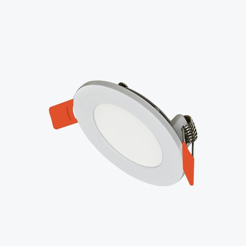 Corp de iluminat LED încastrat rotund alb PL-UL04W 4W 6000K-1
