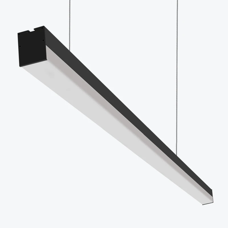 Corp de Iluminat LED Liniar 4562 negru 100W/2500mm 6000K-1