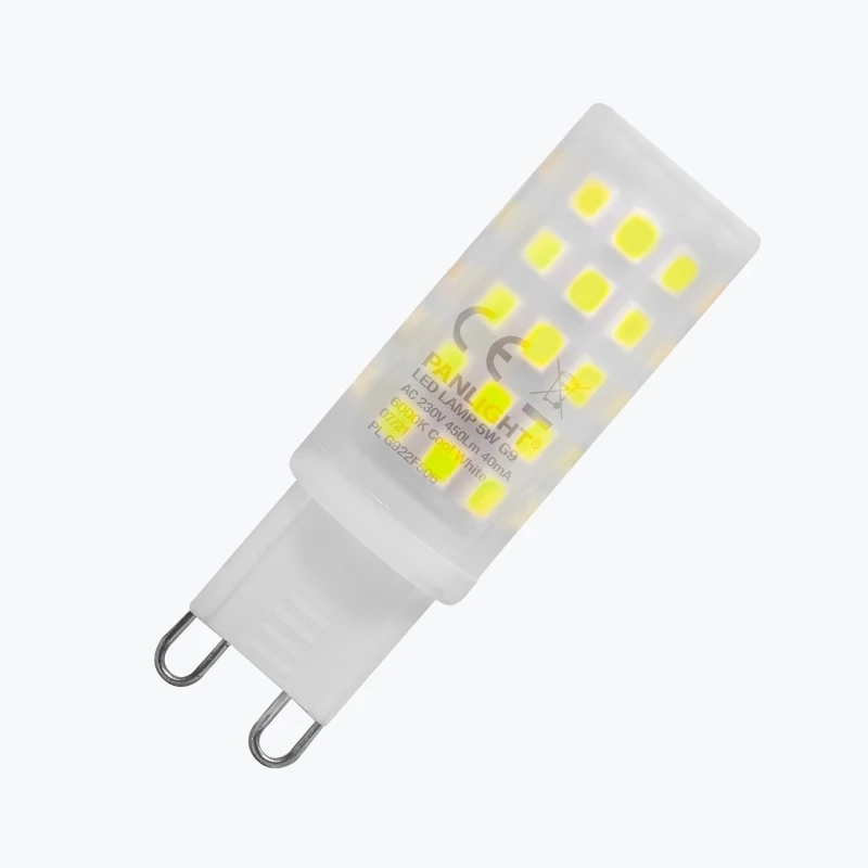 Светодиодная лампа PANLIGHT G9 5Вт 470 Лм 6000K PL G922F506-1