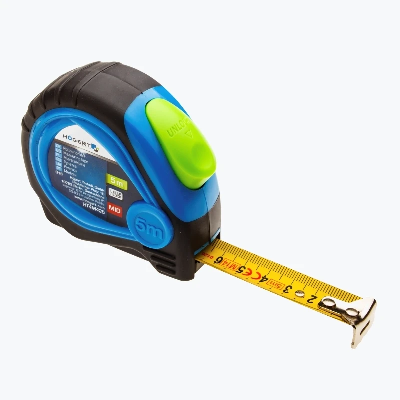 Ruleta compactă acoperită cu nailon 5 m HT4M425 HOEGERT-1