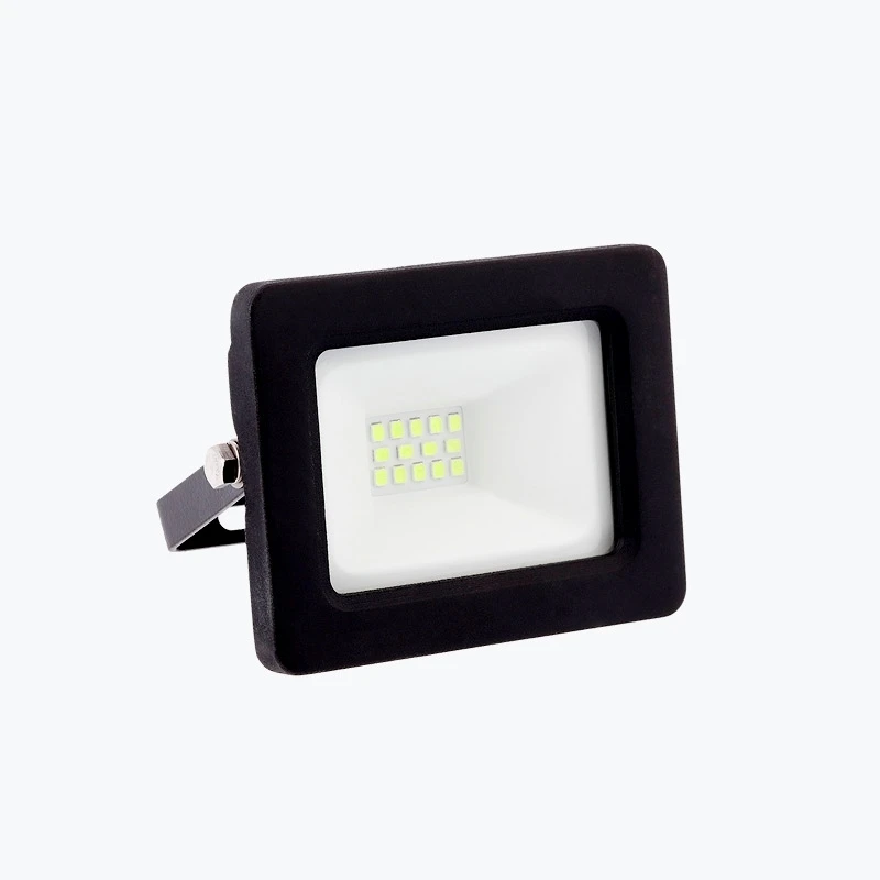 Светодиодный прожектор 10W 800LM IP65 6400K черный GT-GCX10W-64-1