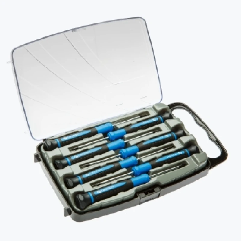 Set șurubelinițe pentru ceas in organizator 7 buc. HT1S270 HOEGERT-1