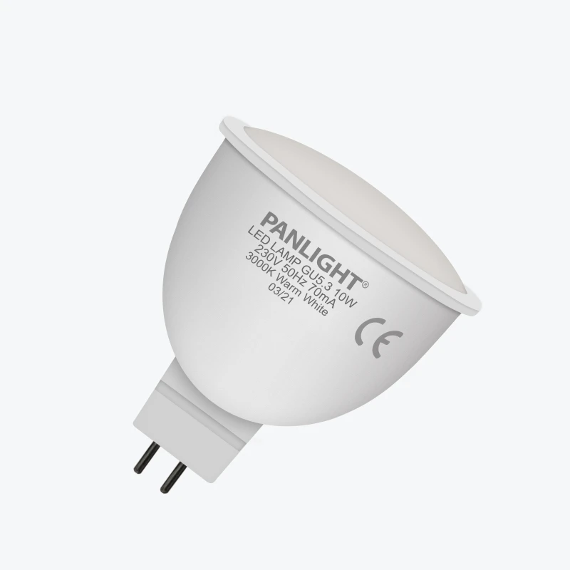 Bec LED PANLIGHT GU5.3 10W 820Lm 3000K PL-MR16P103-1