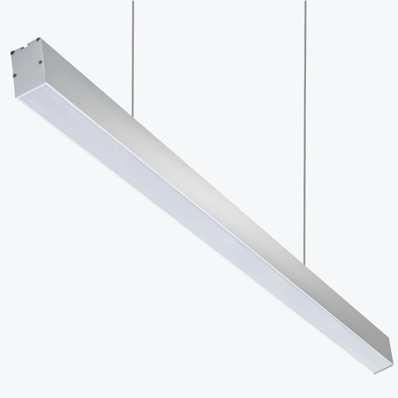 Corp de Iluminat LED Liniar 5075 silver 80W/2000mm 4000K-1