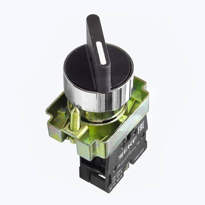 Переключатель BD21 2P короткая ручка NO xb2-bd21 EKF PROxima-1