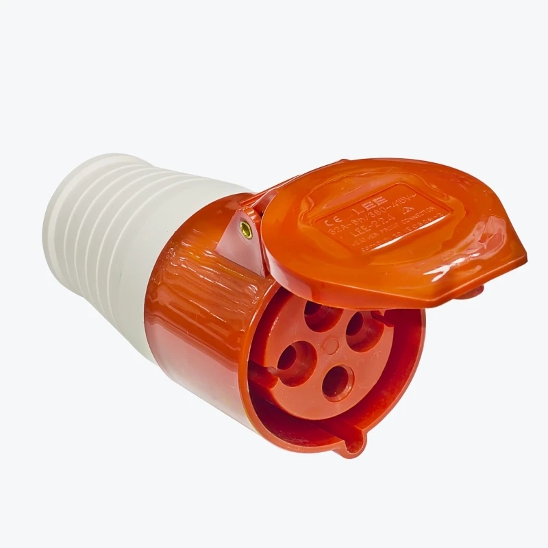 Розетка переносная 224 3P+PE 32A 4P 380В IP44-1