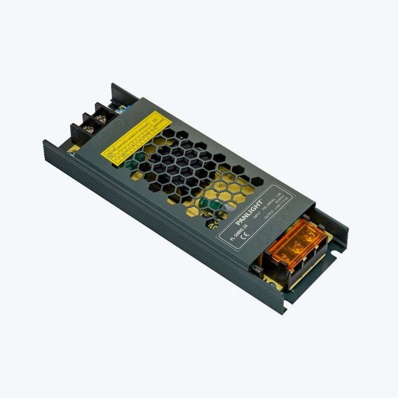 Sursa de alimentare LED SLIM negru DC24V 2.5A 60W IP20 PL-S60NS-24 PANLIGHT-1