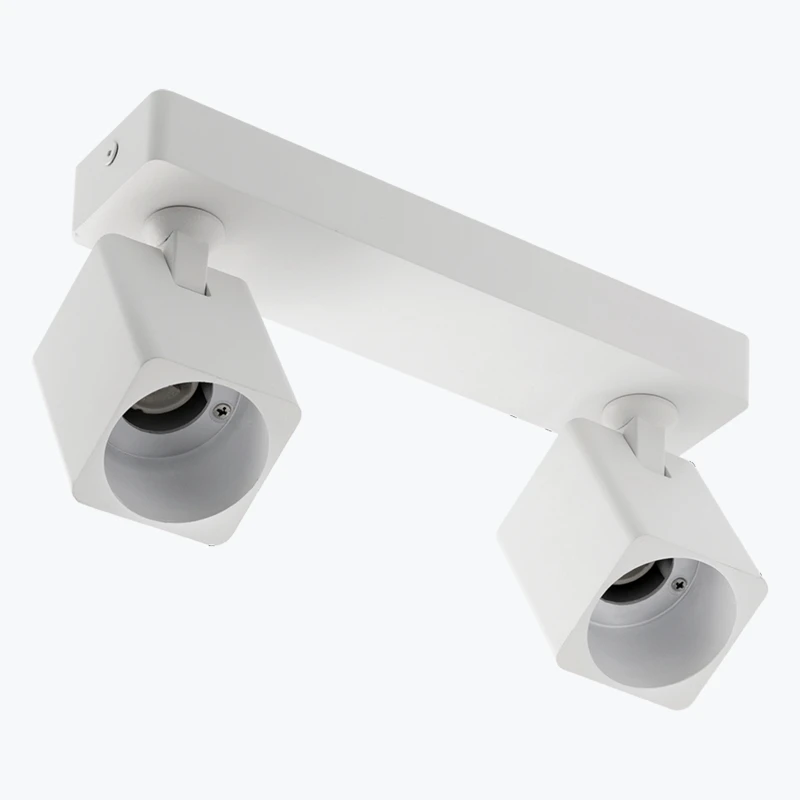 Corp de iluminat aluminiu RENO max.20W*2 IP20 patrat alb OS-REN20WKW2-10-1