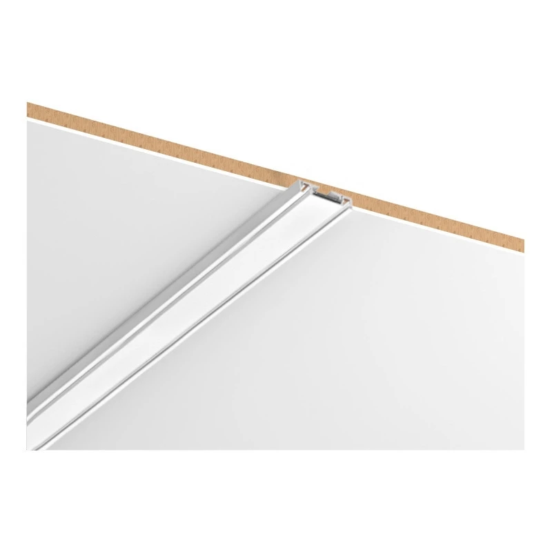 Șină magnetică aplicată albă L3000*W26*H6mm PANLIGHT ULTRA SLIM PL-3TLRS-WH-2