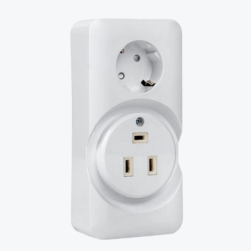 Priza euro dubla РШ 32А/16A 250В 2P+PE (CУ) plastic alb AS-250-32/16-O EKF PROxima-1