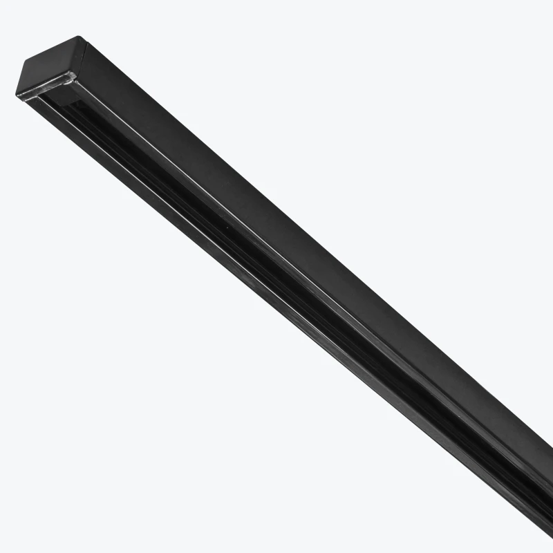 Șină Track Light 16A 250V neagră 1m 2 fire 34*21mm PANLIGHT PL-ST1MBK-1