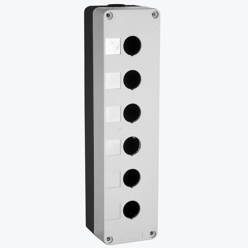 Корпус КП106 пластиковый 6 кнопок белый cpb-106-w EKF PROxima-1