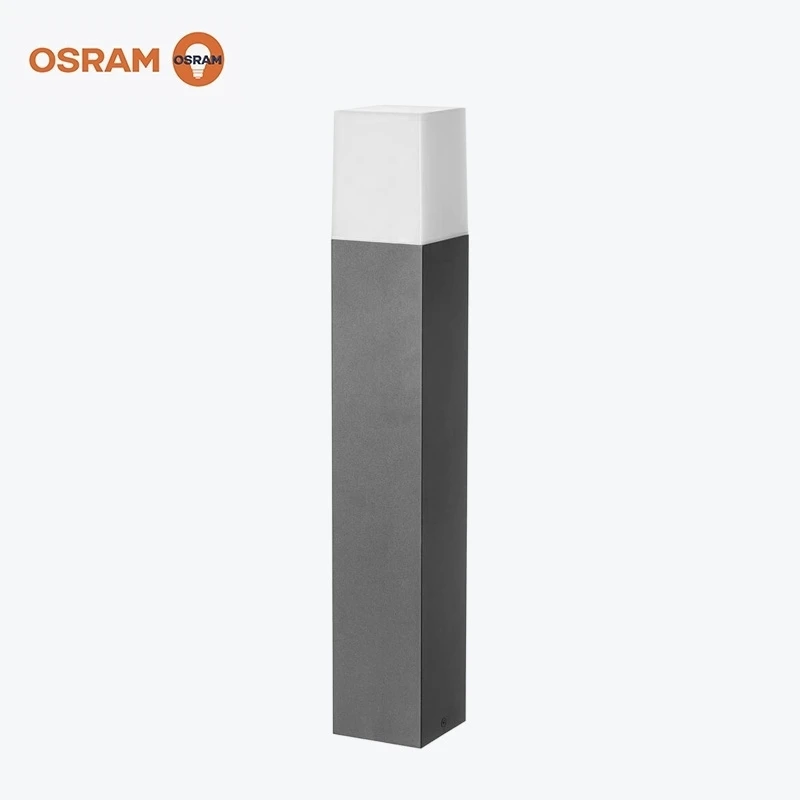 Светильник для сада ECO CLASS BOLLARD GU10 500 SQ BK IP54 черный LEDVANCE-1