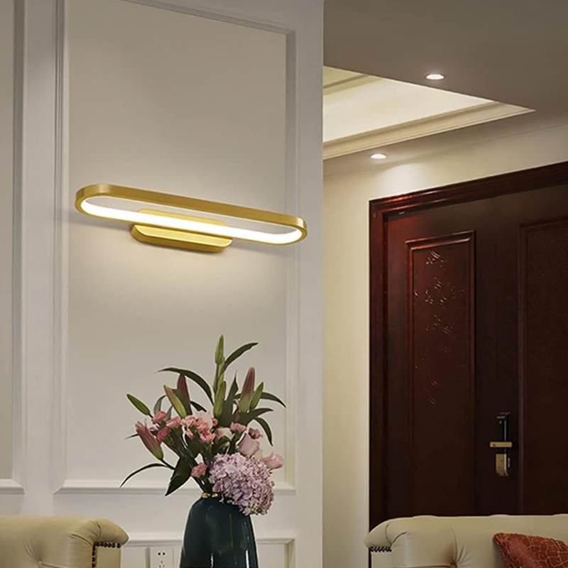 Aplica LED 16W 1350Lm 3000K/4500K/6000K auriu PL-22403BG-3