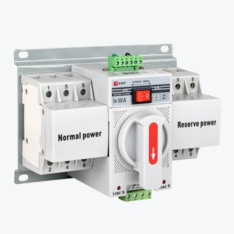 Устройство АВР МСB 50А (C) 3Р 400В ats-mcb-50c-3p-pro EKF PROxima-1