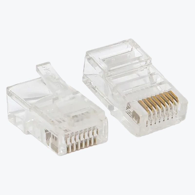 Коннектор RJ45 неэкран.8P8C 30мкд CAT.6 универс. UTP TERACOM PRO EKF-1