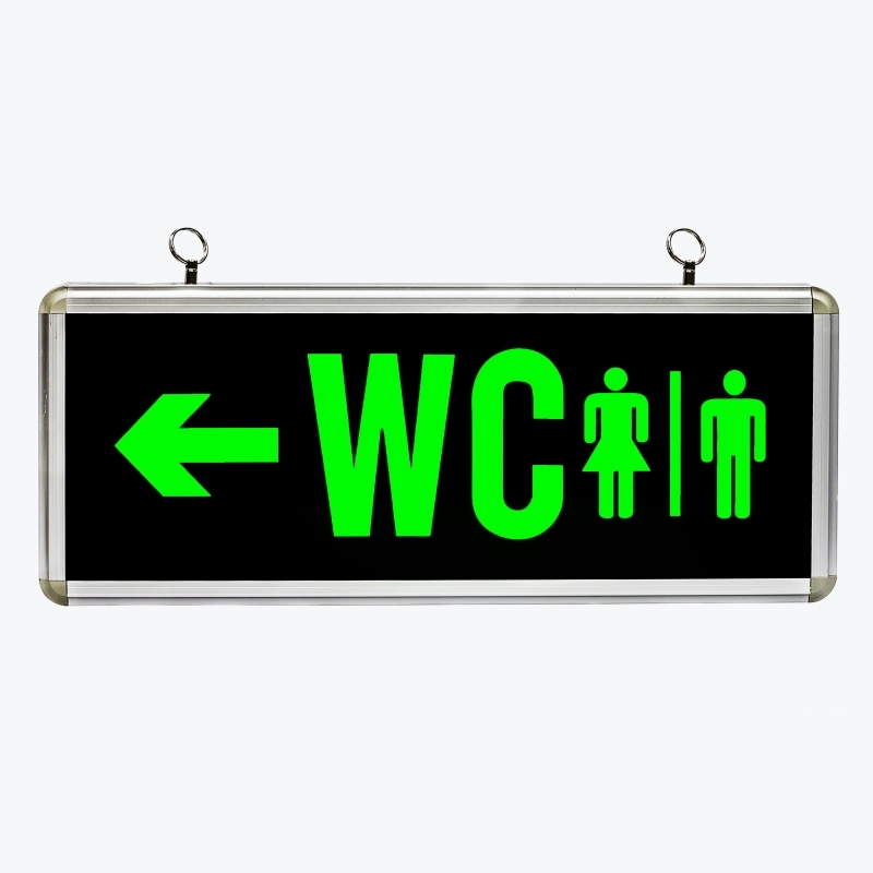 Светильник аварийный LED аккумуляторный PL-EXWC УКАЗАТЕЛЬ СТРЕЛКА WC PANLIGHT-1