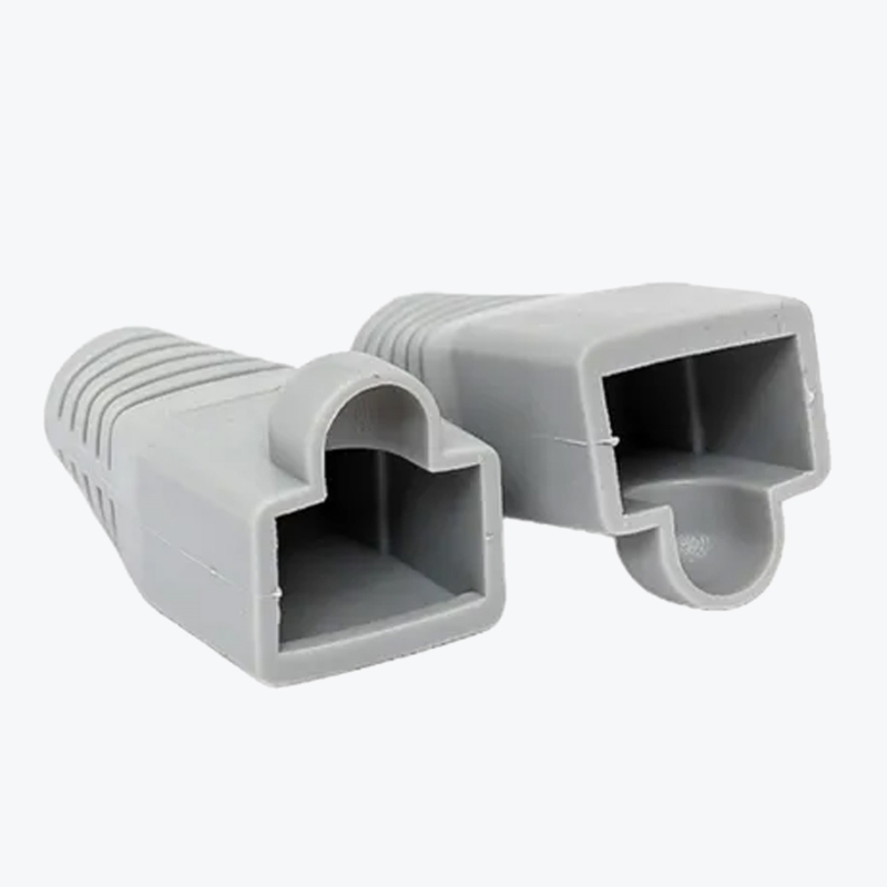 Колпачок изолирующий для коннекторов RJ45 PVC серый TERACOM EKF-1