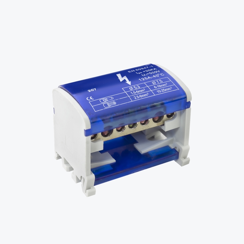 Bloc de distribuție DIN JH8207 125A PANLIGHT-1