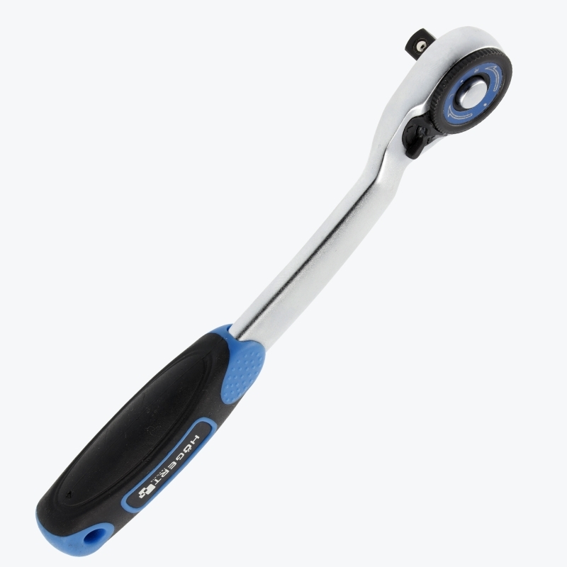 Cheie cu clichet 3/8, 72 dinti CrMo HT1R368 HOEGERT-1