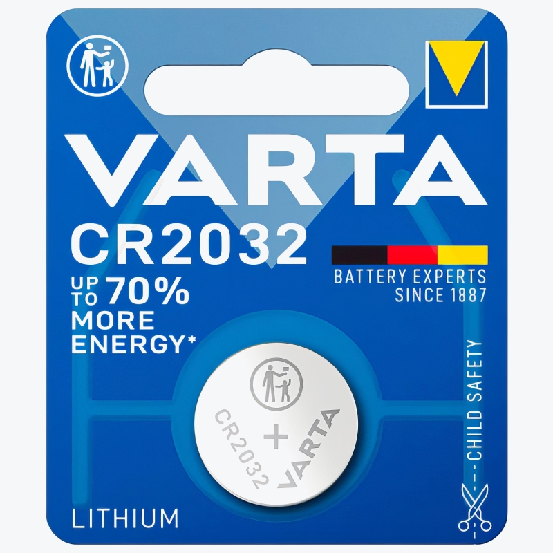 Батарейка VARTA CR2032 Lithium 1 шт.-1