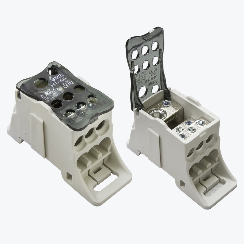 Bloc de distribuție pe sina DIN KBR-160A plc-kbr160 EKF PROxima-1