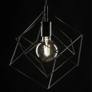 Светильник подвесной ROSA 3437 1*E27 IP20 33cmx33cm черный OS-ROSA-10-DEC-thumb-3