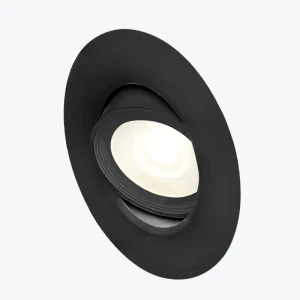 Встраиваемый светильник GU10 круглый черный 92x25mm IP20 PL-23436B