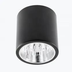 Corp de iluminat LED DRAGO max 60W E27 148mm IP20 rotund negru OS-DRAGO14-00
