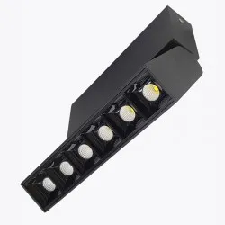 Corp de iluminat LED SIERRA 18W 1620Lm IP20 4000K negru LD-SRA18WC-NB
