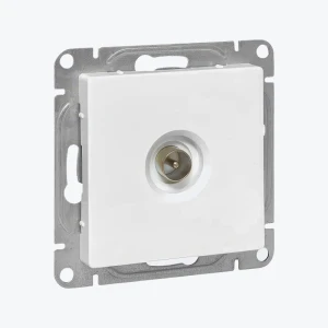 Розетка ТВ одинарная белая Epica UP1-SOW-TV-1