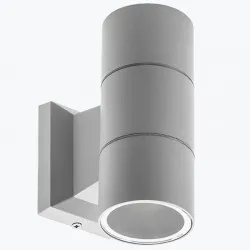 Настенный светильник уличный BALEO MINI 2 max.2x10W 2xGU10 IP54 143x65x115 d63mm серый LD-BA2GU10-0M