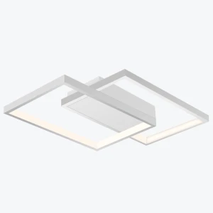 Светодиодная люстра 50W 3500Lm 3000K/4000K/6000K белая PL-21807W
