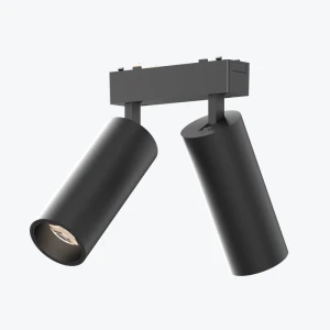 Трековый светильник на магнитную шину черный 9Вт*2, 4000K,DC48V PANLIGHT ULTRA SLIM PL-9MT2E-BK